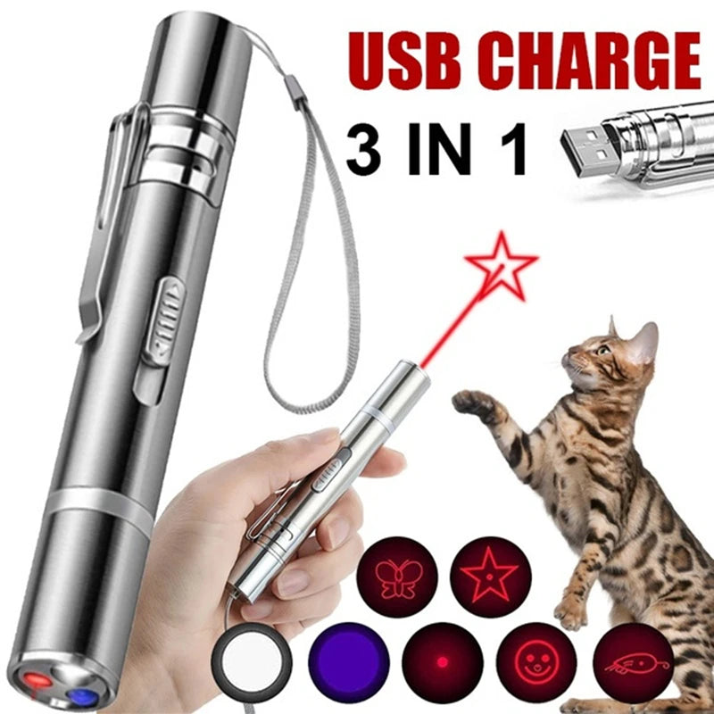 USB Charging Cat Laser Toy