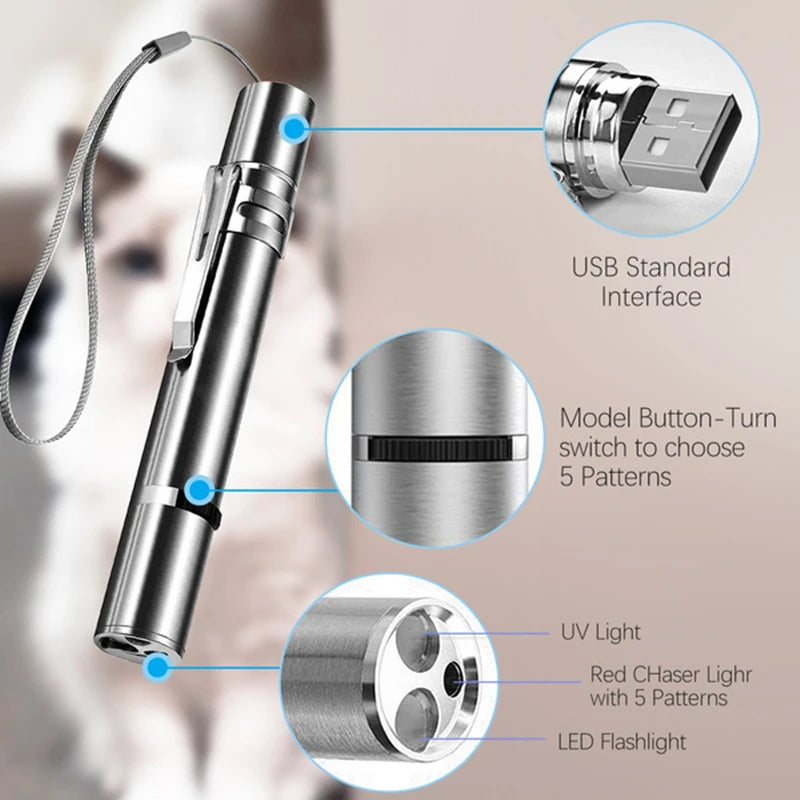 USB Charging Cat Laser Toy