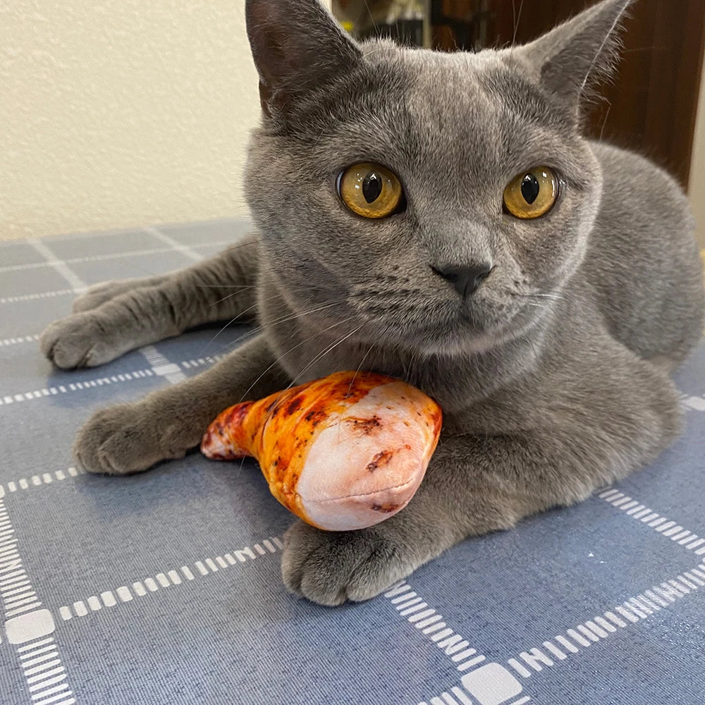 NomNomNip Delights: Food-Inspired Catnip Toys