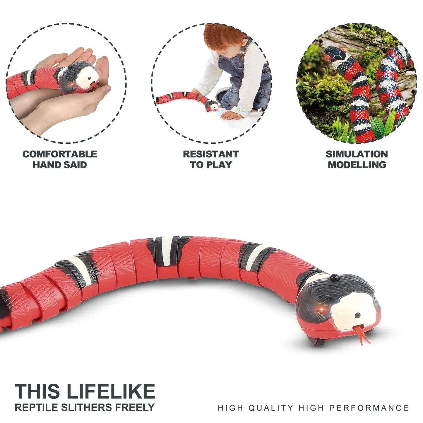 Slither Pounce Interactive Serpent Toy